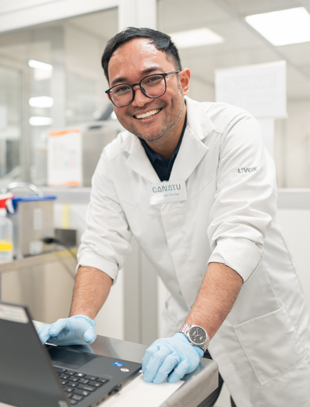 Canatu R&D Scientist Samuel Dulay