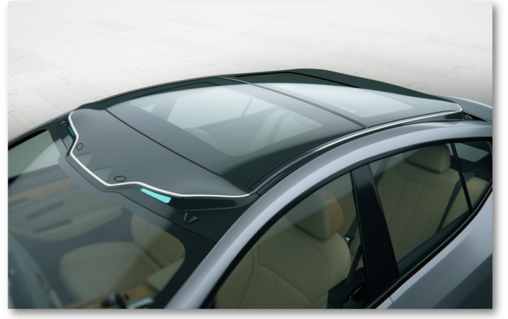 Canatu film heater for Webasto Roof Sensor Module